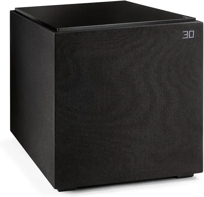 Definitive Technology Descend DN15 15" Powered Subwoofer Home Audio - 3XR Architecture, Intelligent Phase Control, 1500W Peak Class H Subwoofer and Amp Package, (2) Pressure-Coupled 15" Bass Radiators