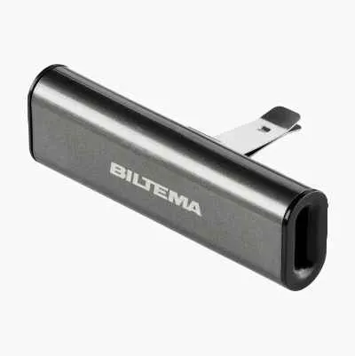 Air freshener with vent clip, new car scent