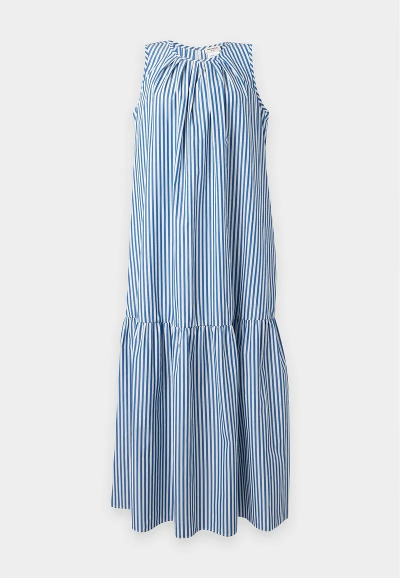 WEEKEND MAX MARA Maxikjole - blu nautico/off white