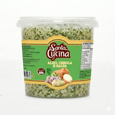 alho, cebola e salsa santa cucina 400g
