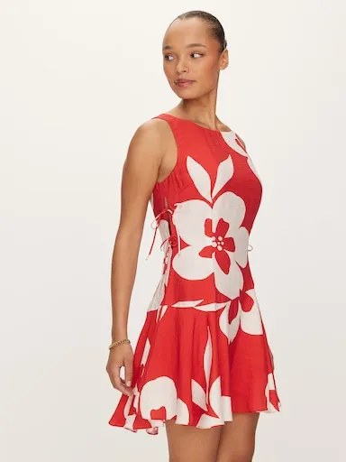 Carla Drop Waist Mini Dress