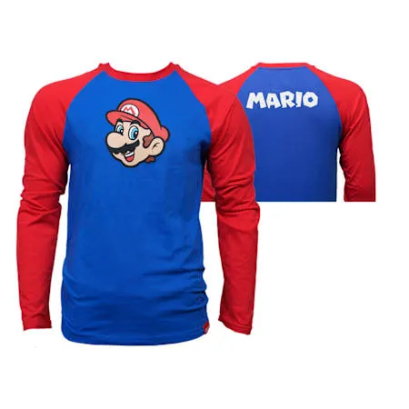 Super Mario™ - Adult Mario Raglan T-Shirt