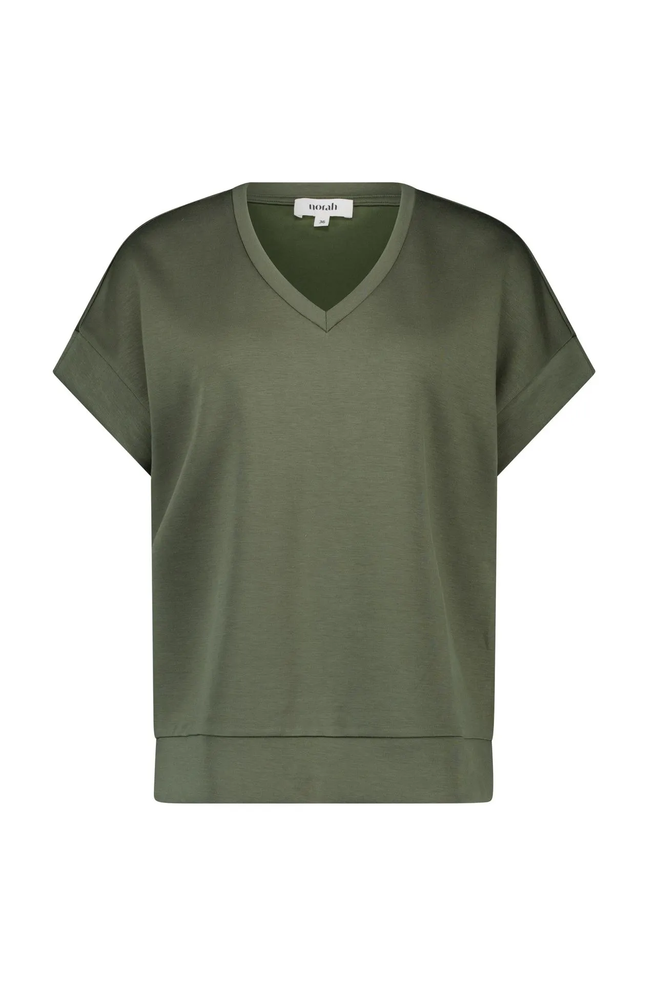 Vive shirt donkergroen