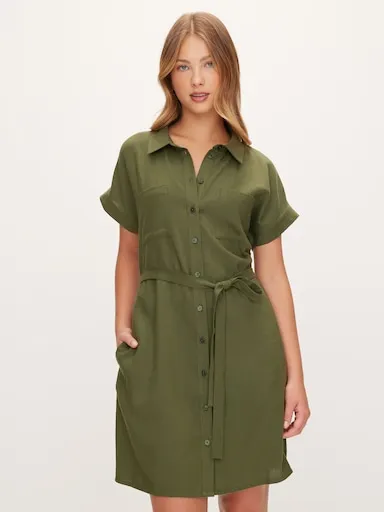 Taha Shirt Mini Dress