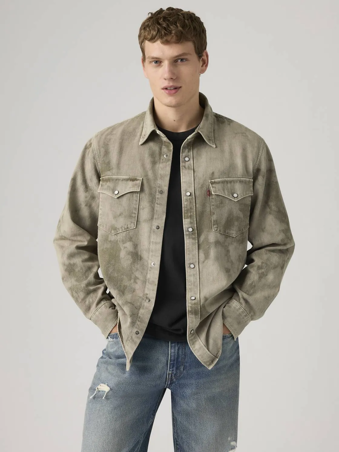 Relaxed Fit Western Shirt