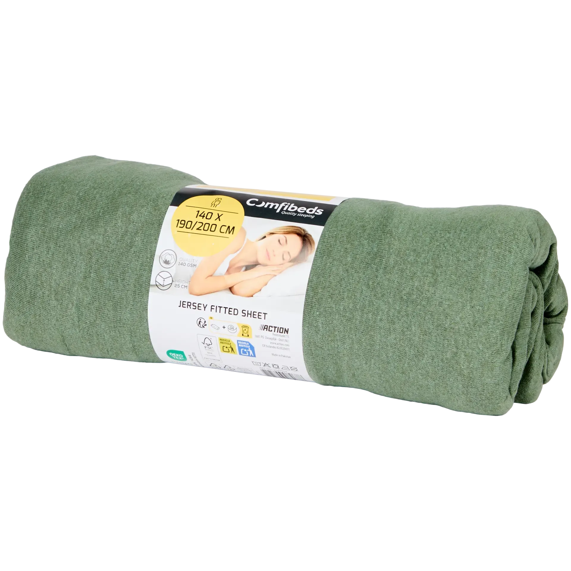 Lenzuolo in jersey con angoli Comfibeds