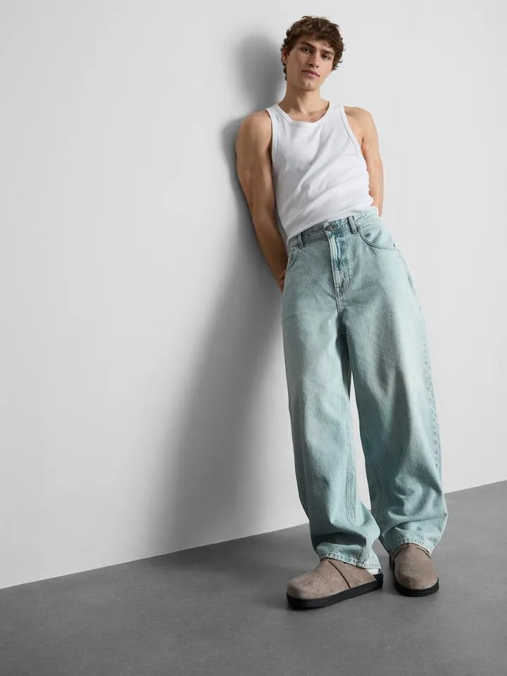Jean barrell taille mi-haute