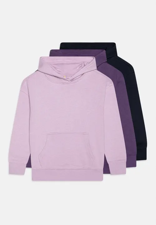 UNISEX 3 PACK - Hoodie - lilac/dark blue/purple