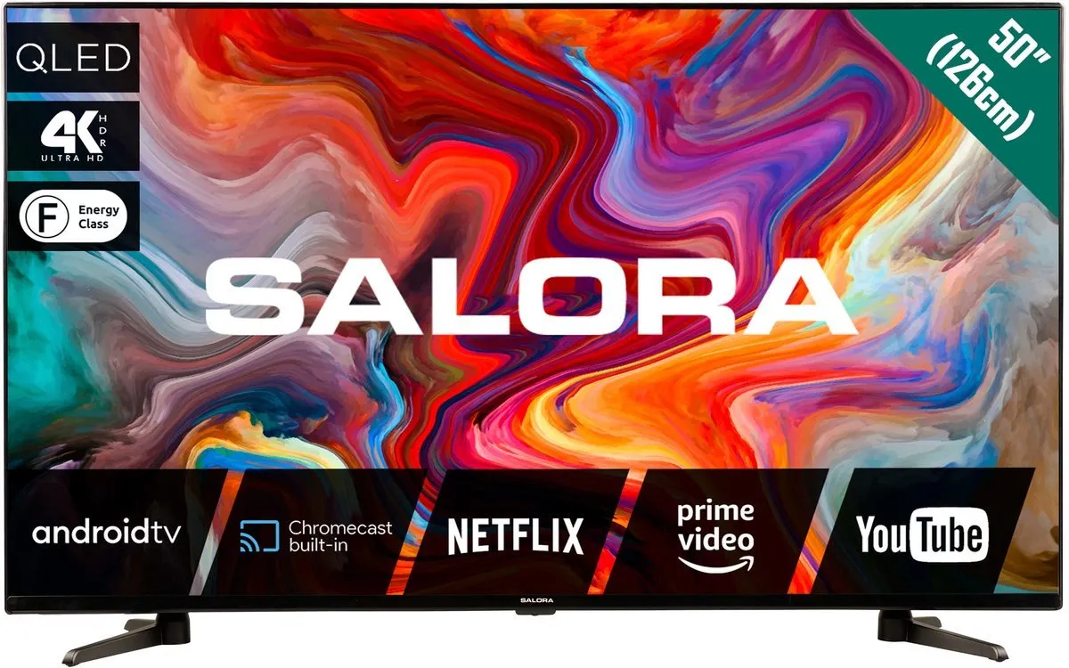 Salora 50QLEDTV Smart Televisie