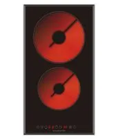 Wolkenstein WEB-C2-F Glaskeramikkochfeld mit Aluminiumrahmen