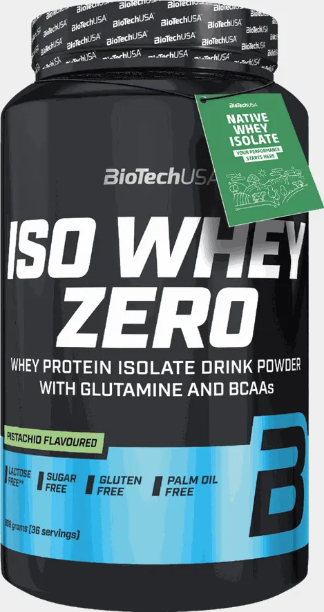 Iso Whey Zero 908g Pistachio, proteinpulver