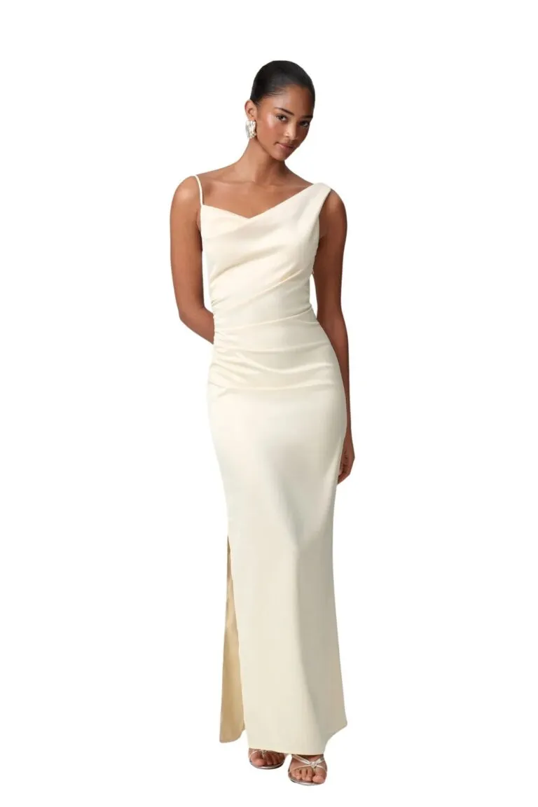 Almeria Dress - Vanilla Yellow