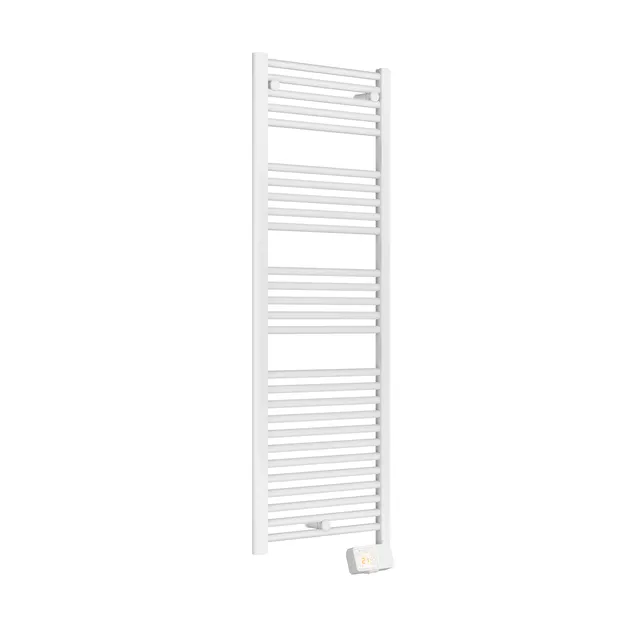 Termoarredo elettrico a fluido EQUATION Kaltar 750 W bianco L 50 x H 146 x P 10 cm
