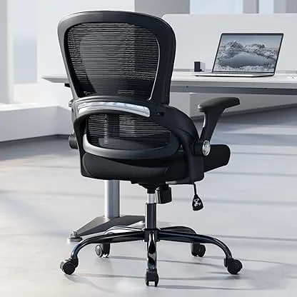 TRALT Office Chair - Ergonomic Office Chair with Back Support, Home Office Desk Chairs, 330lbs Wide Seat Big and Tall Office Chairs, Comfy Desk Chair for Work, Study, Office, Gaming (Black) TRALT Office Chair - Ergonomic Office Chair with…