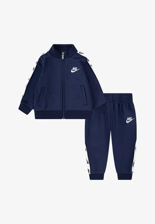 FULL ZIP WITH LOGO TAP UNISEX - Sweatjakke - midnight navy