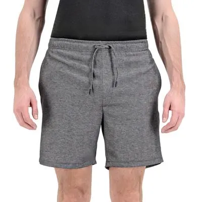 Short Hummo Hombre Negro Con Jareta Y Bolsas
