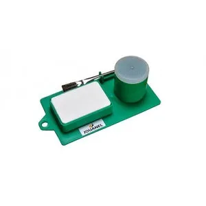 Pietra per saldare 80 x 50 x 20 mm + pennello + base antiscivolo JOUANEL - JSOU-480014
