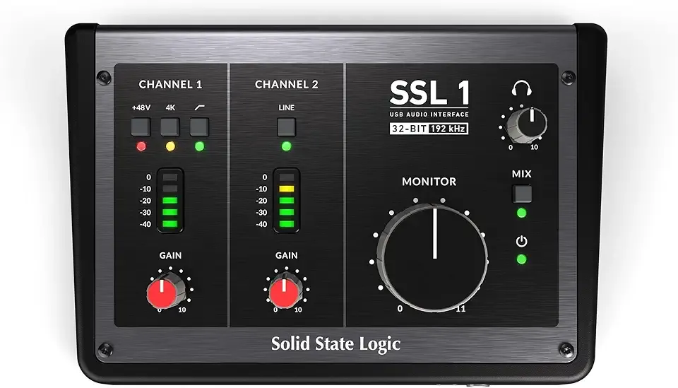 Solid State Logic SSL1 2X2 Channel USB Interface