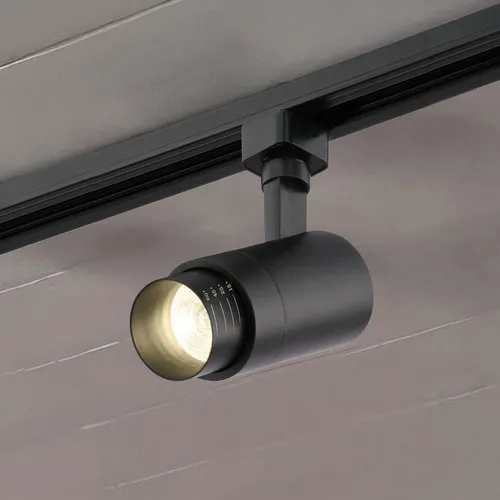 Patriot Lighting® Zoha Matte Black Integrated LED Track Lighting Head