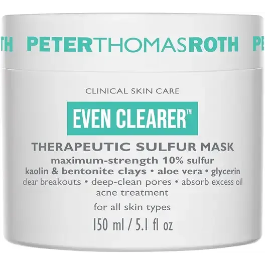 Peter Thomas Roth | Even Clearer™ Therapeutic Sulfur Mask for Pores and Oil Control