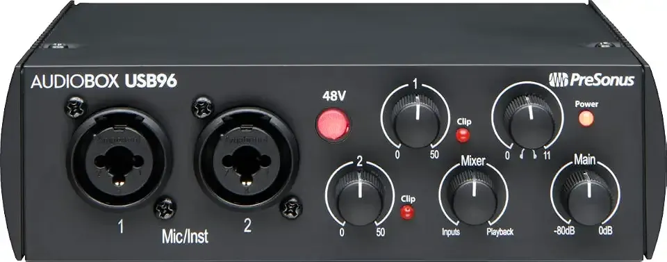 PreSonus AudioBox 96 25th Anniversary USB Audio Interface