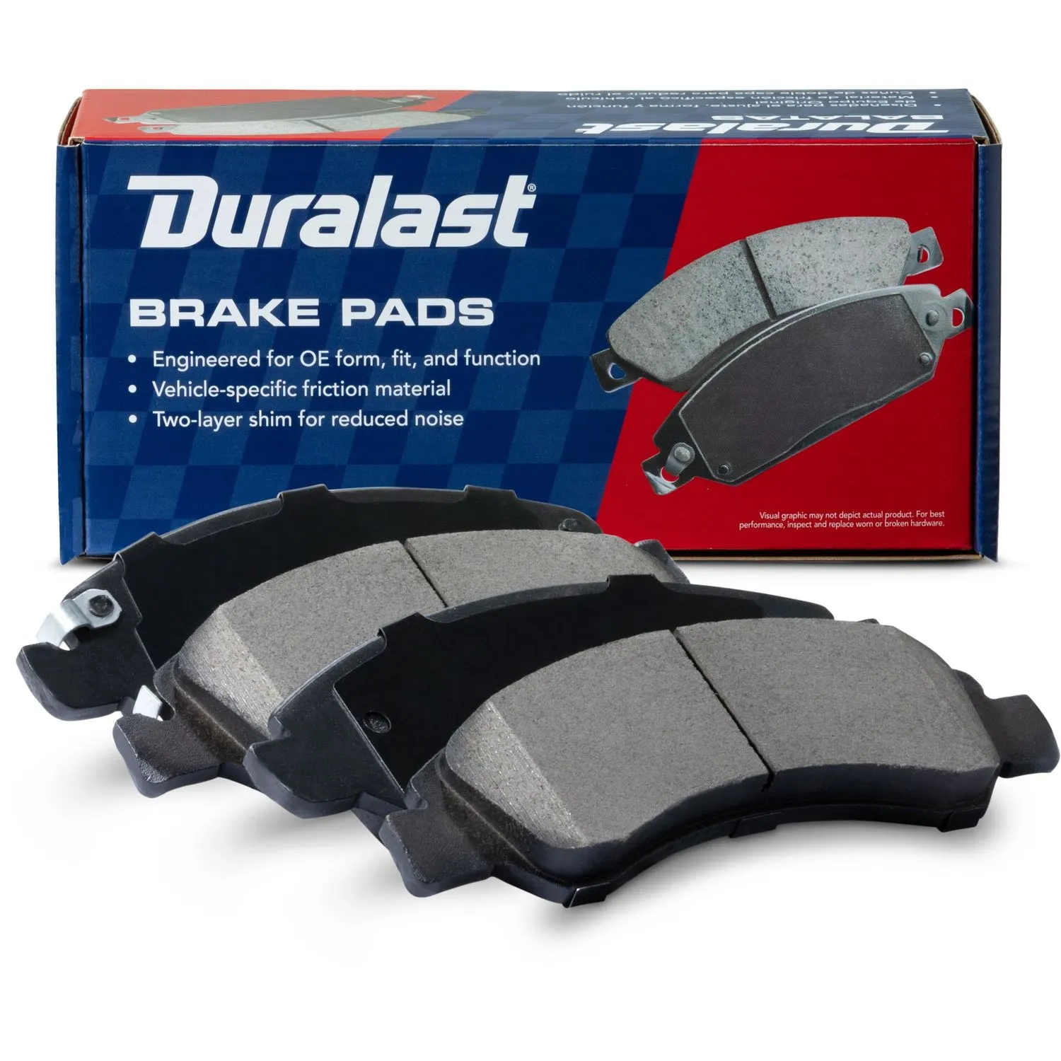Balatas Duralast de Cerámica MKD1363