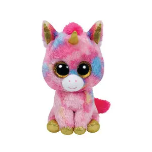 Peluche Beanie Boo's 15 cm Fantasia la licorne