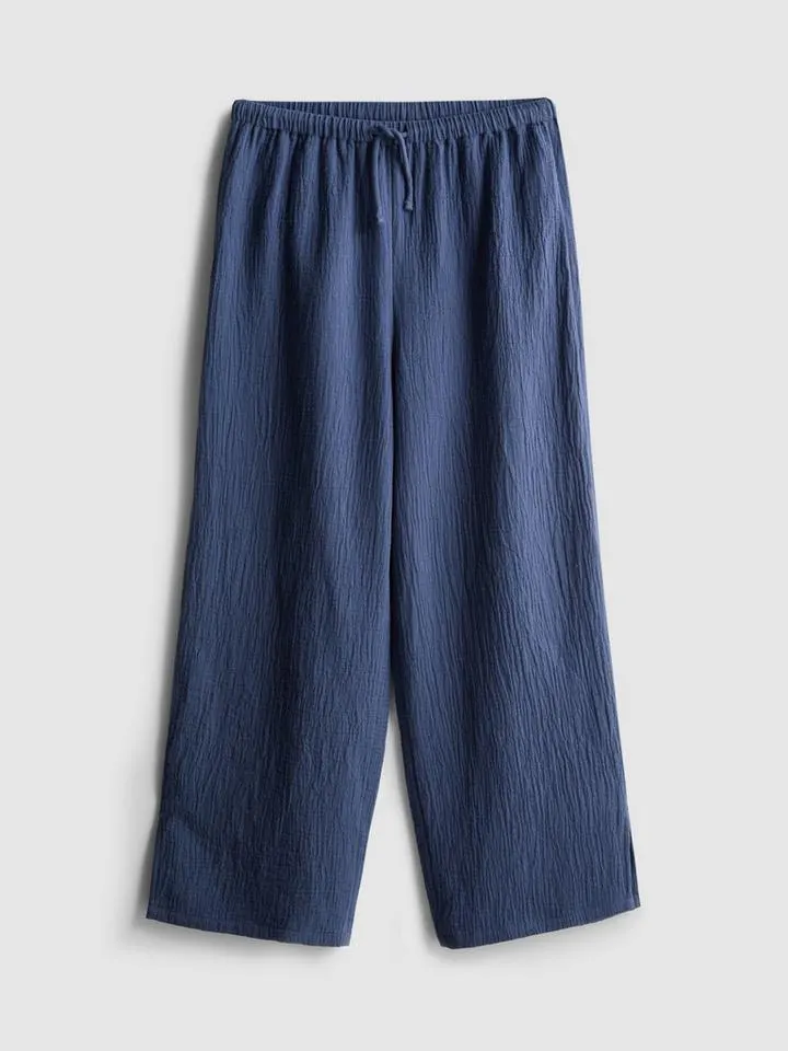 7–15 ans | Pantalon froncé texturé