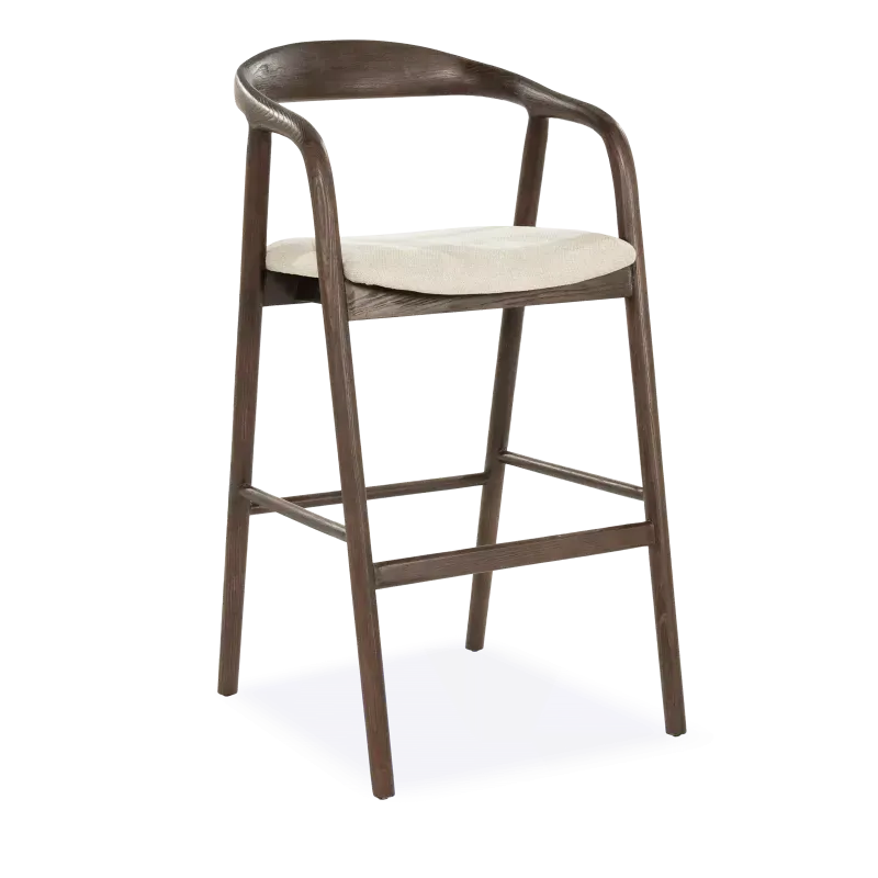 Barstoel (Hoog) Rayven - Bruin