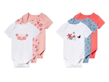 Bodys para bebé pack 3