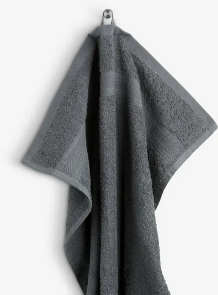 Handdoek UPPSALA 50x90 grijs