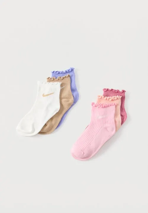LETTUCE WELT ANKLE 6 PACK - Sokker - medium soft pink