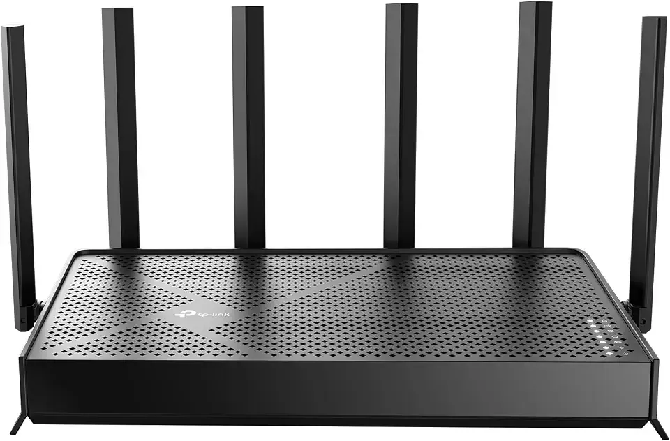 TP-Link Tri-Band BE9700 WiFi 7 Router (Archer BE600) | 10G Port, 2.5G Port, 3× 2.5G LAN, 320MHz Channel, Covers up to 2,600 sq. ft., 120 Devices, VPN, HomeShield Security