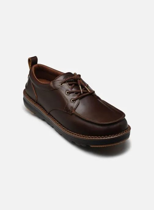 Stadsschoenen Flint Moc Leather heren bruin