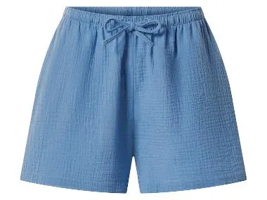 Pantalón corto de muselina para mujer