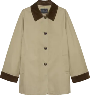 Fiora Cotton Jacket - Beige