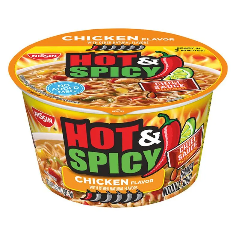 Nissin Hot & Spicy Chicken Ramen