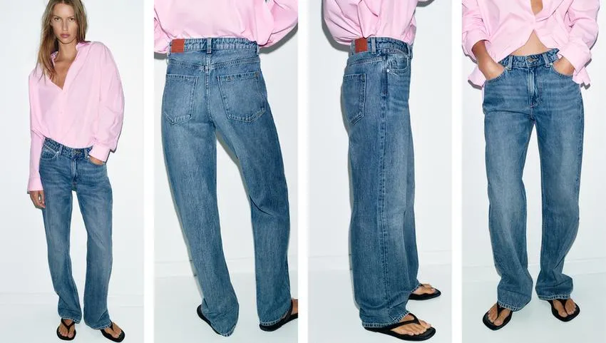 JEANS Z1975 STRAIGHT HIGH-WAIST LONG LENGTH