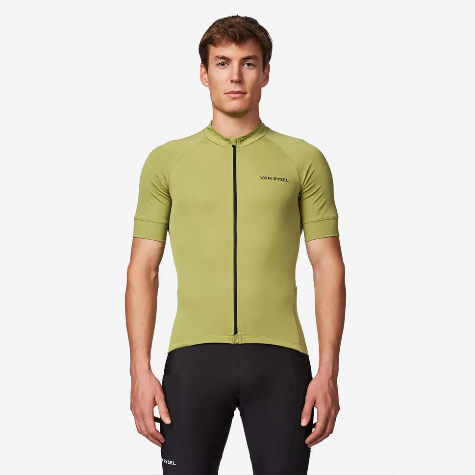Pánský dres na silniční cyklistiku s krátkým rukávem Discover