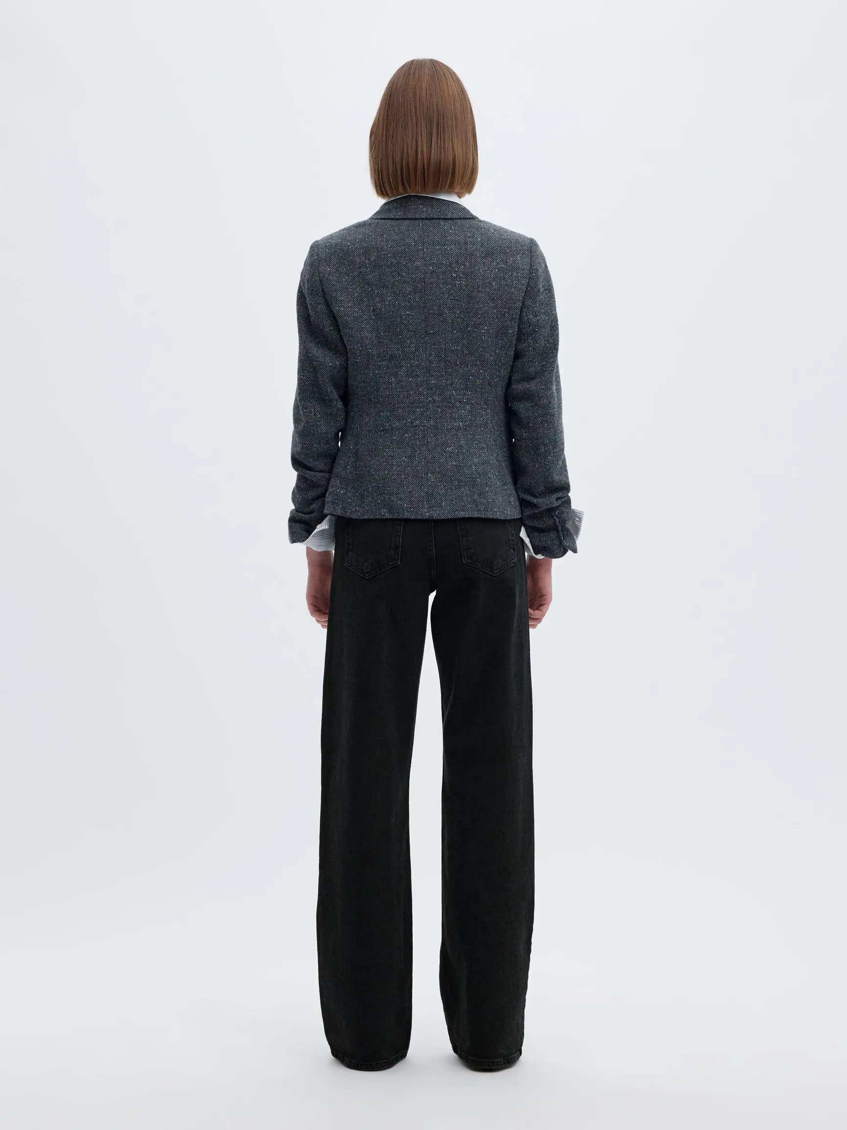HIGH WAISTED JEANS MED VIDE BEN