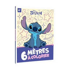 6 mètres de frise à colorier Stitch Disney