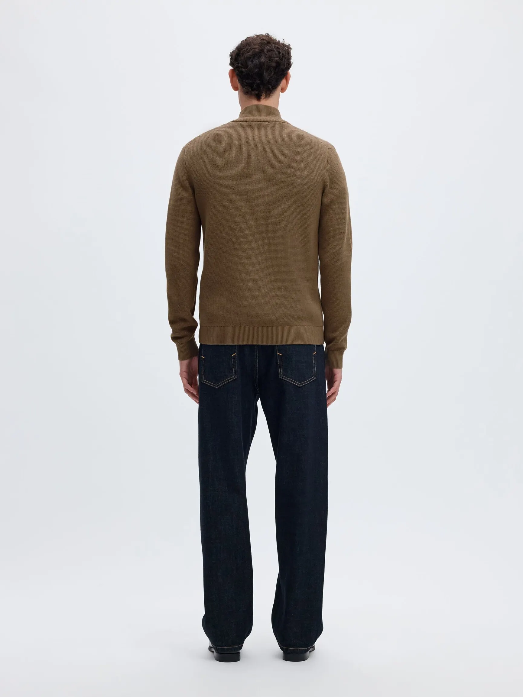 HØY HALS MED GLIDELÅS PULLOVER