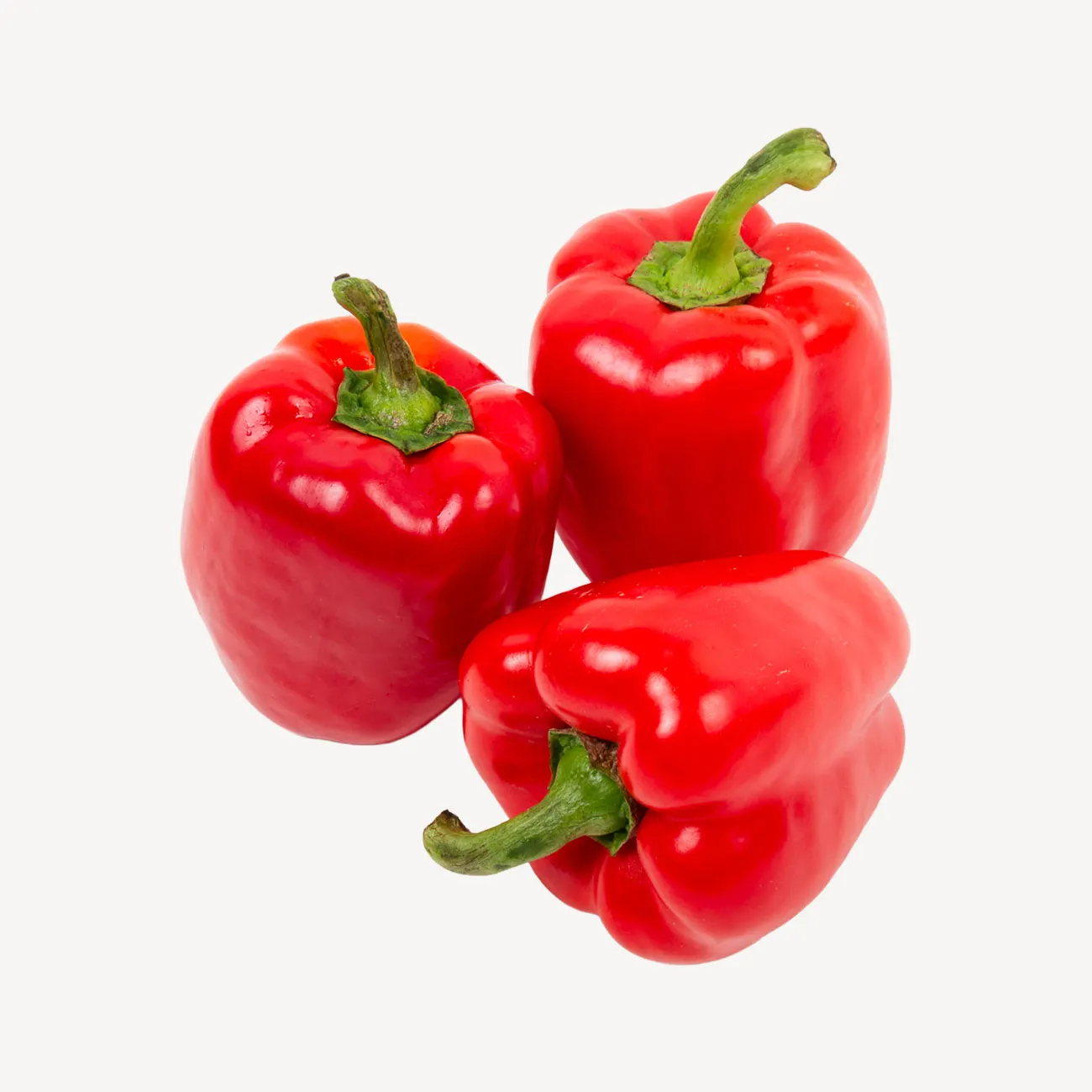 red capsicums