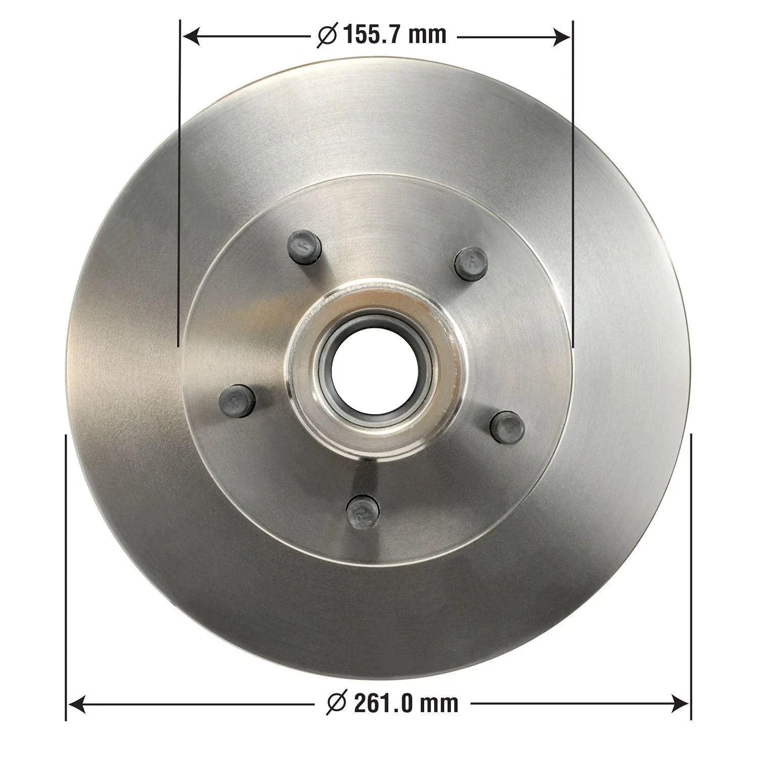 Duralast Disc Brake Rotor and Hub Assembly 54002