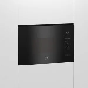 Micro-ondes grill noir 20 litres 800 W intégrable avec affichage led