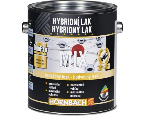 Hybridní lak HORNBACH MIX hedvábný lesk, odstín k namíchání