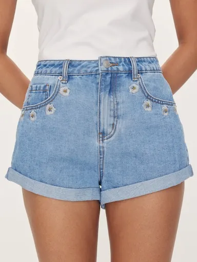 Tate Denim Short