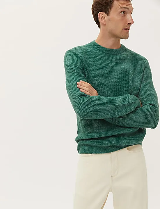 Superweicher Pullover mit Rundhalsausschnitt