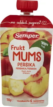 Fruktmums Fersken