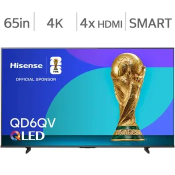 Hisense 65" Class - QD6QV Series - 4K UHD QLED TV